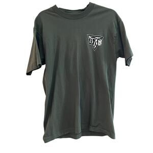 Vintage 90s Dave Matthews Band Olive Green T-Shirt Size L